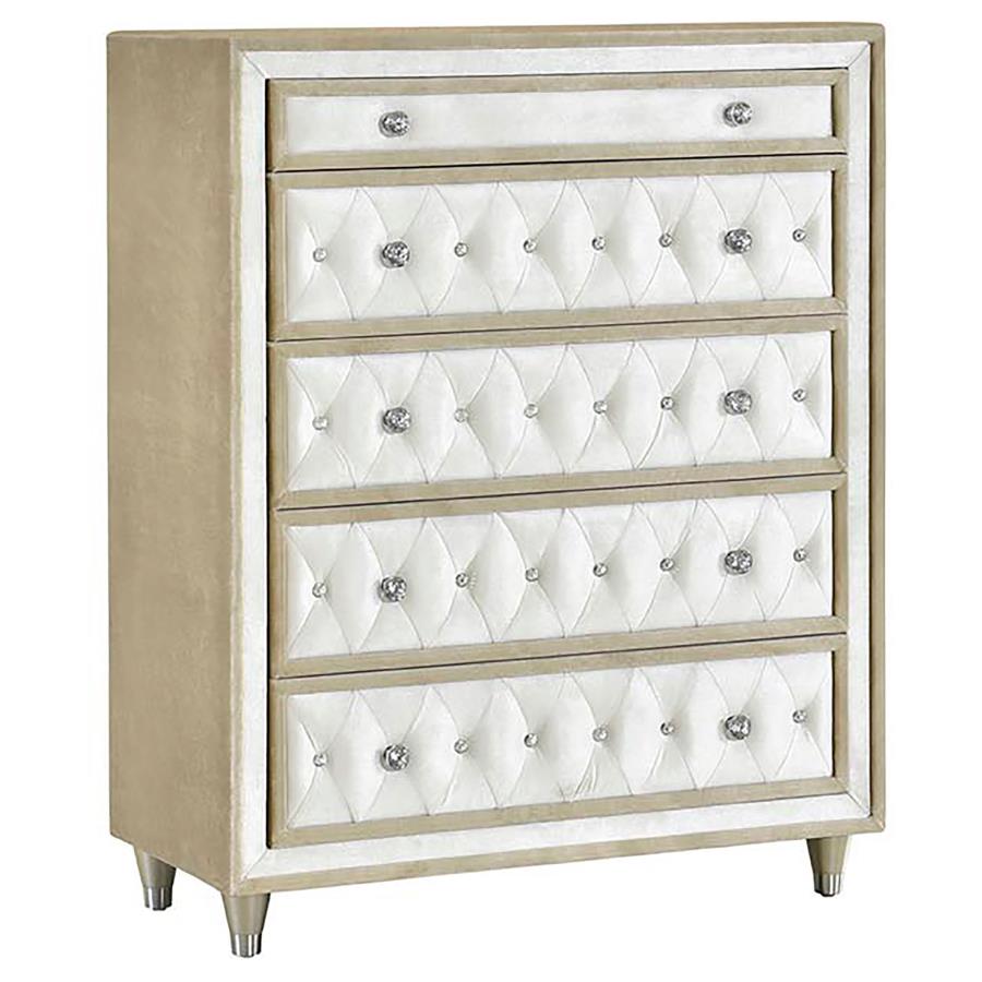 Antonella Queen Bedroom Set Ivory