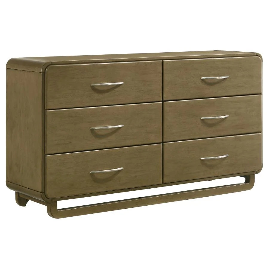 AMSBURY 5-PIECE QUEEN BEDROOM SET NUTMEG