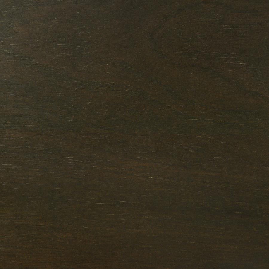 WILKES 2-DRAWER NIGHTSTAND BEDSIDE TABLE DARK COCOA