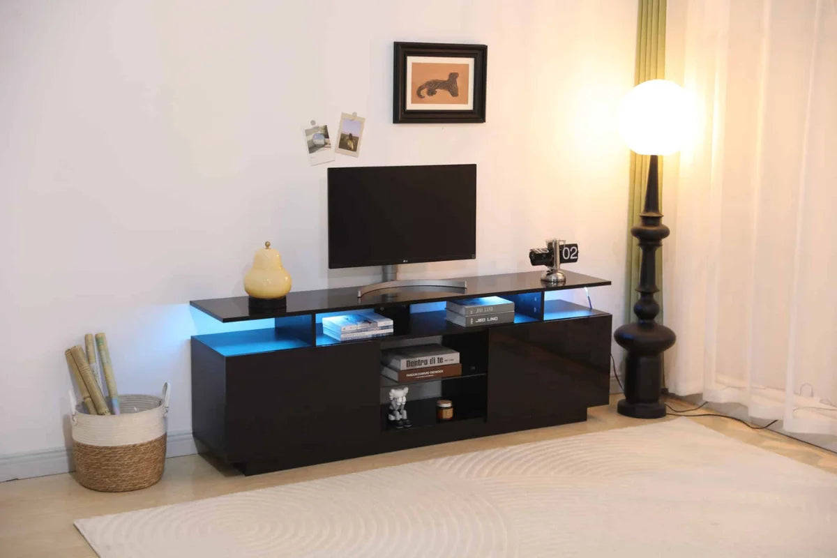 Madagascar TV stand 63-INCH Black