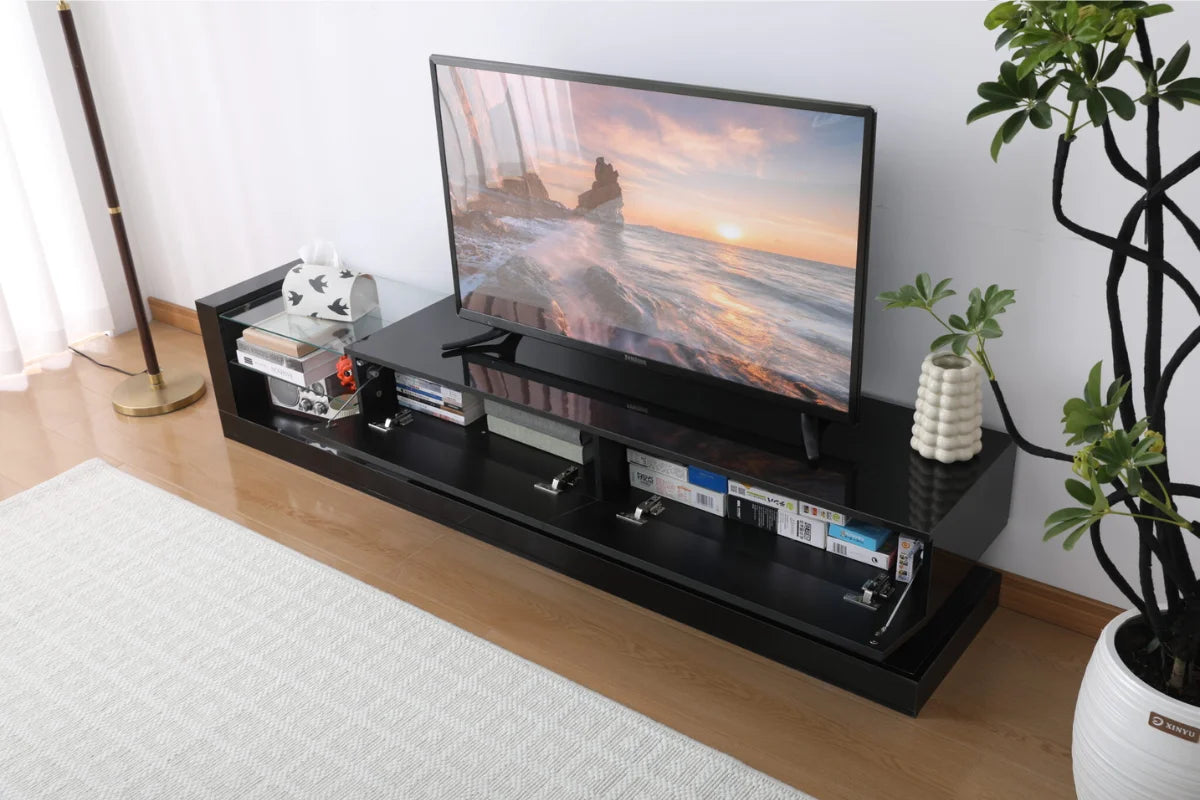 Margarita TV stand 75-INCH Black