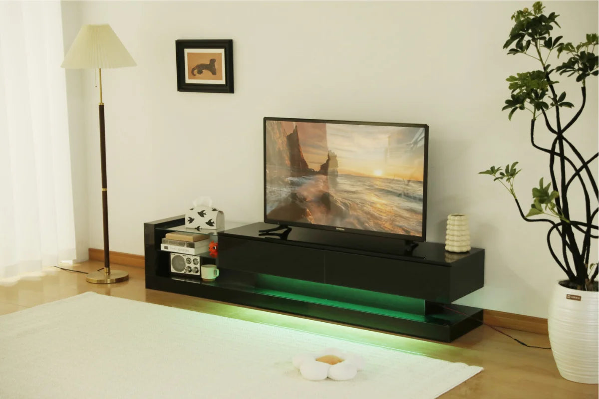 Margarita TV stand 75-INCH Black