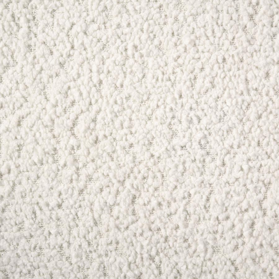 Dorset Fabric Upholstered Round Track Arm Sofa White