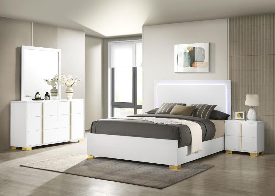 MARCELINE BEDROOM SET WHITE