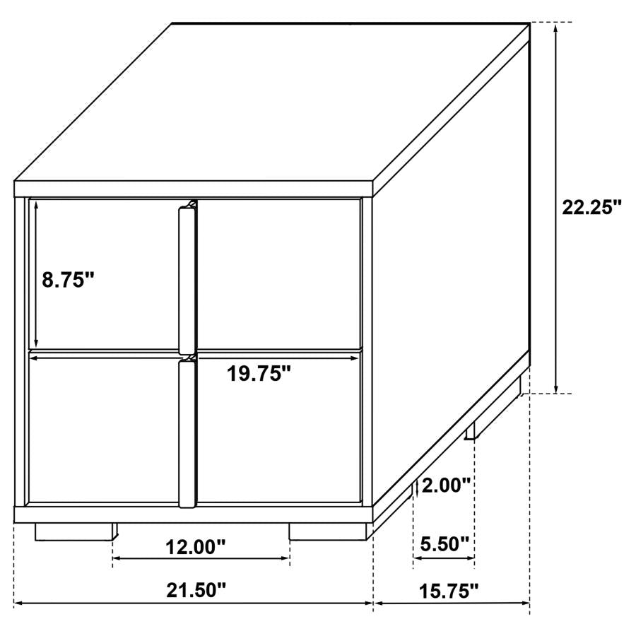 MARCELINE BEDROOM SET WHITE