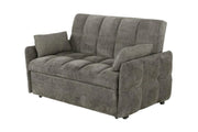 COTSWOLD UPHOLSTERED CONVERTIBLE SLEEPER SOFA BED DARK GREY