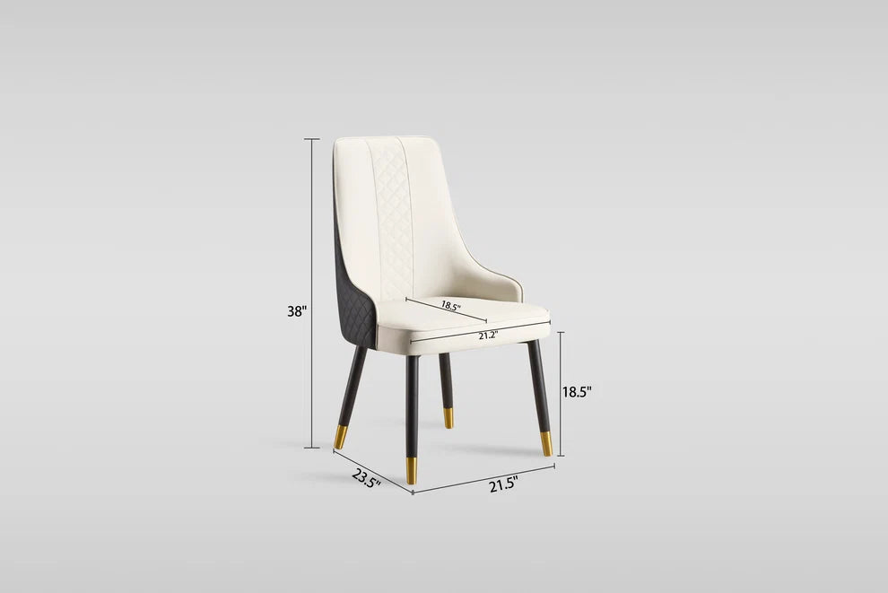 Roxy (Black/Bronze) Dining Set
