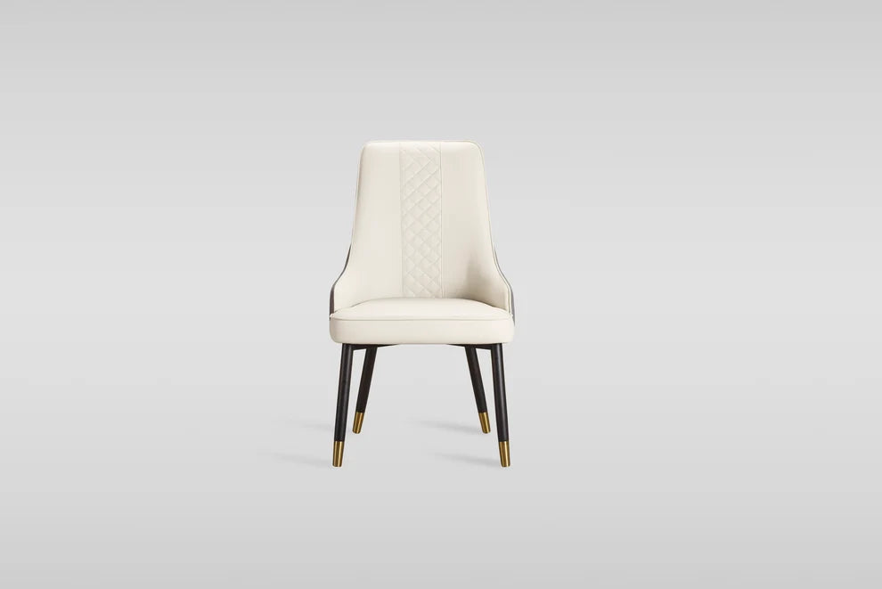 Roxy (White/Bronze) Dining Set