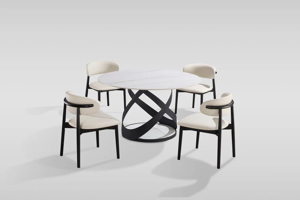 Dimi (White/Black) 5 Piece