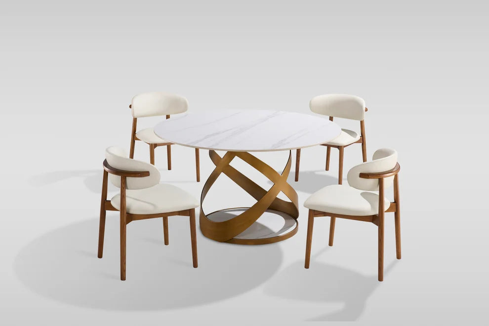 Dimi (White/Bronze) 5-Piece