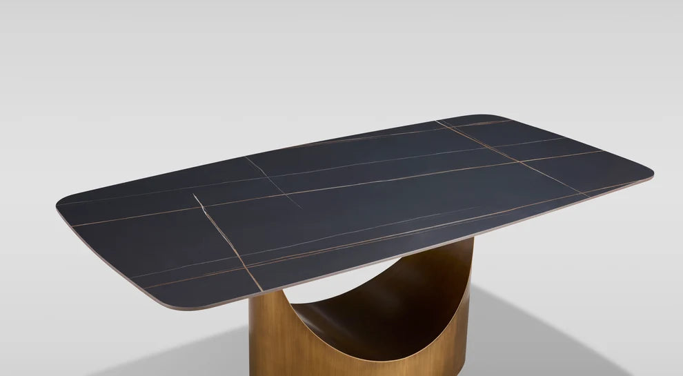 Roxy (Black/Bronze) Dining Set