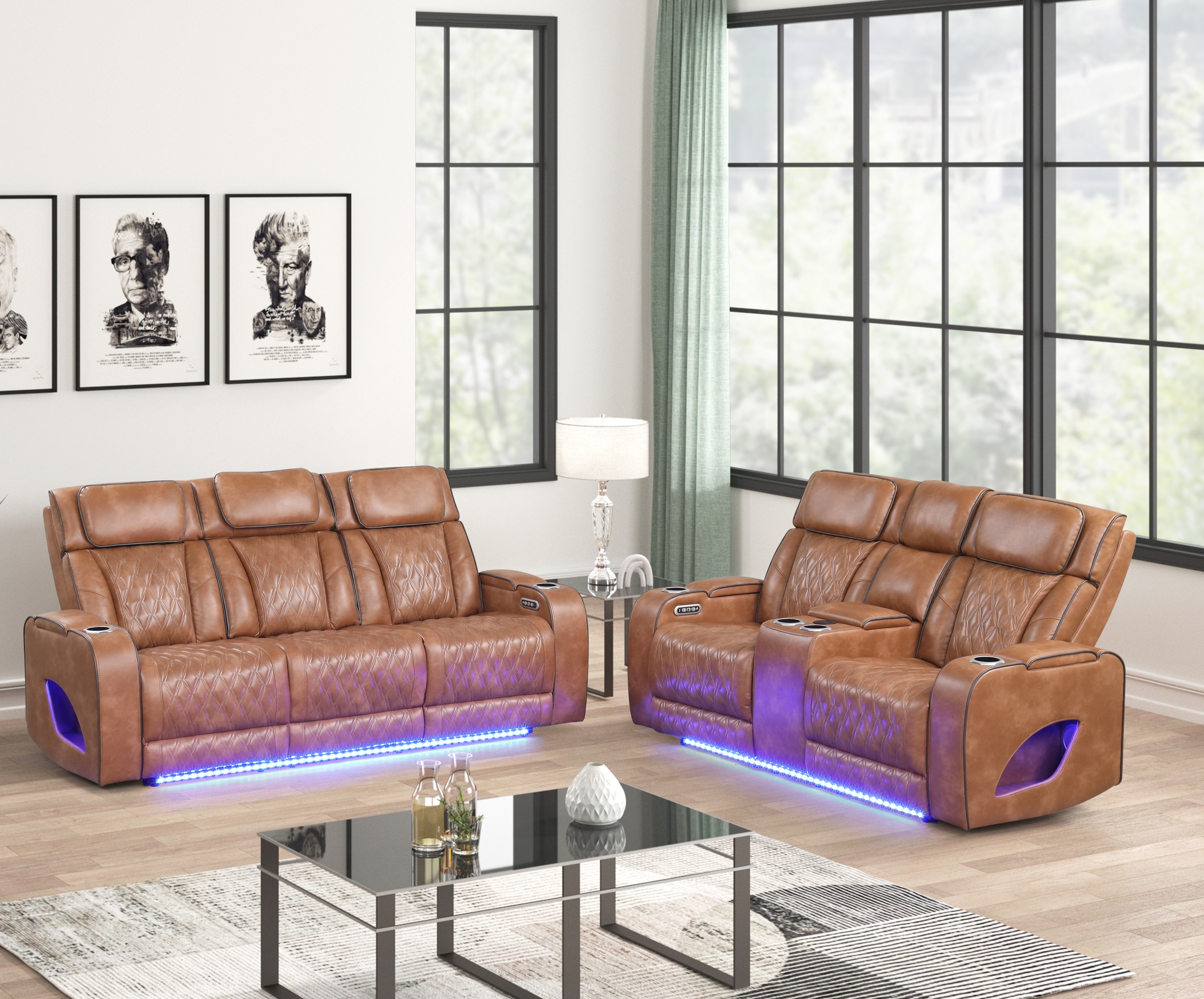 AURORA POWER RECLINER SECTIONAL