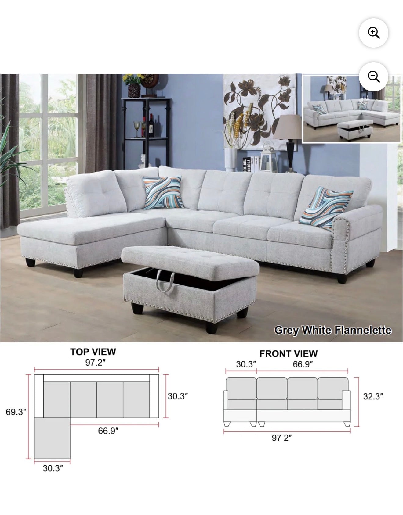 Alger Sofa Sectional
