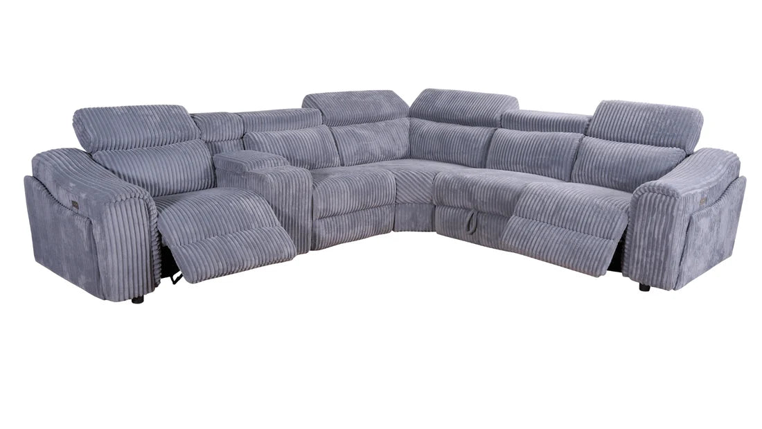 Yash sectional brings luxury Brown