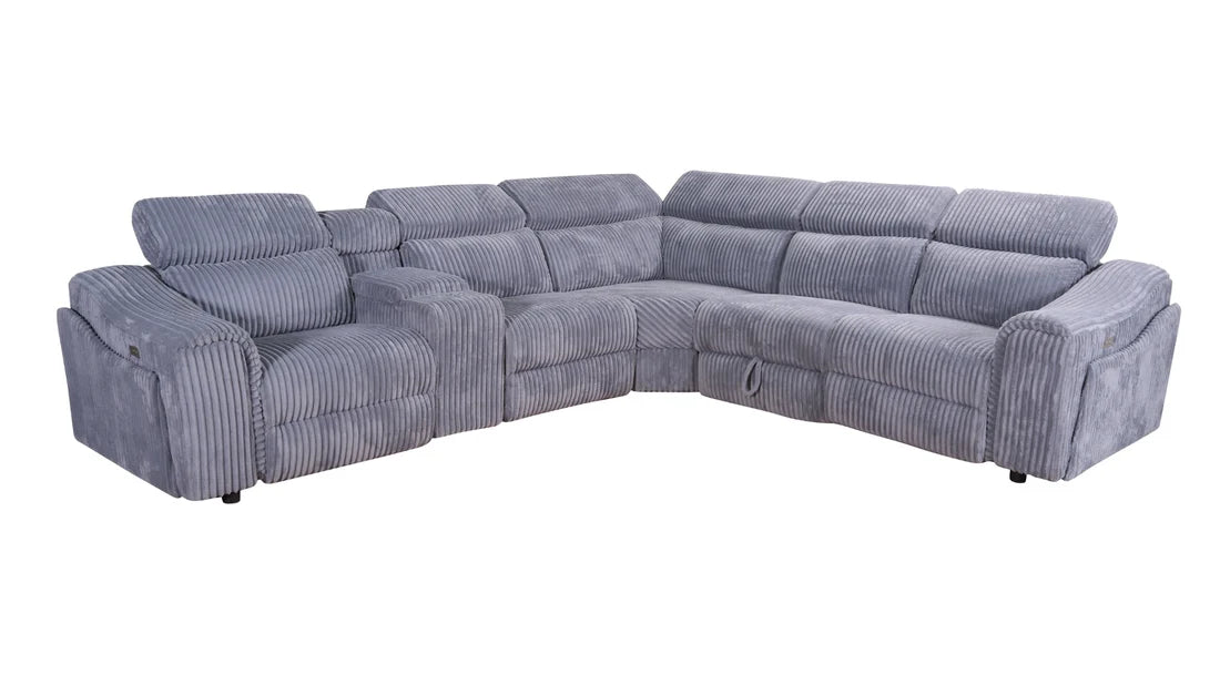 Yash sectional brings luxury Brown