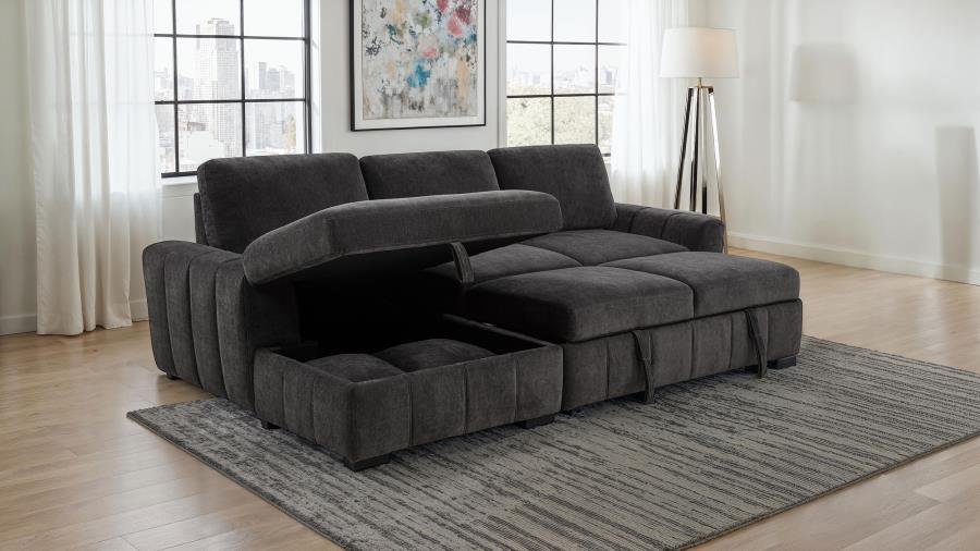 PASTRANA UPHOLSTERED SLEEPER SECTIONAL SOFA