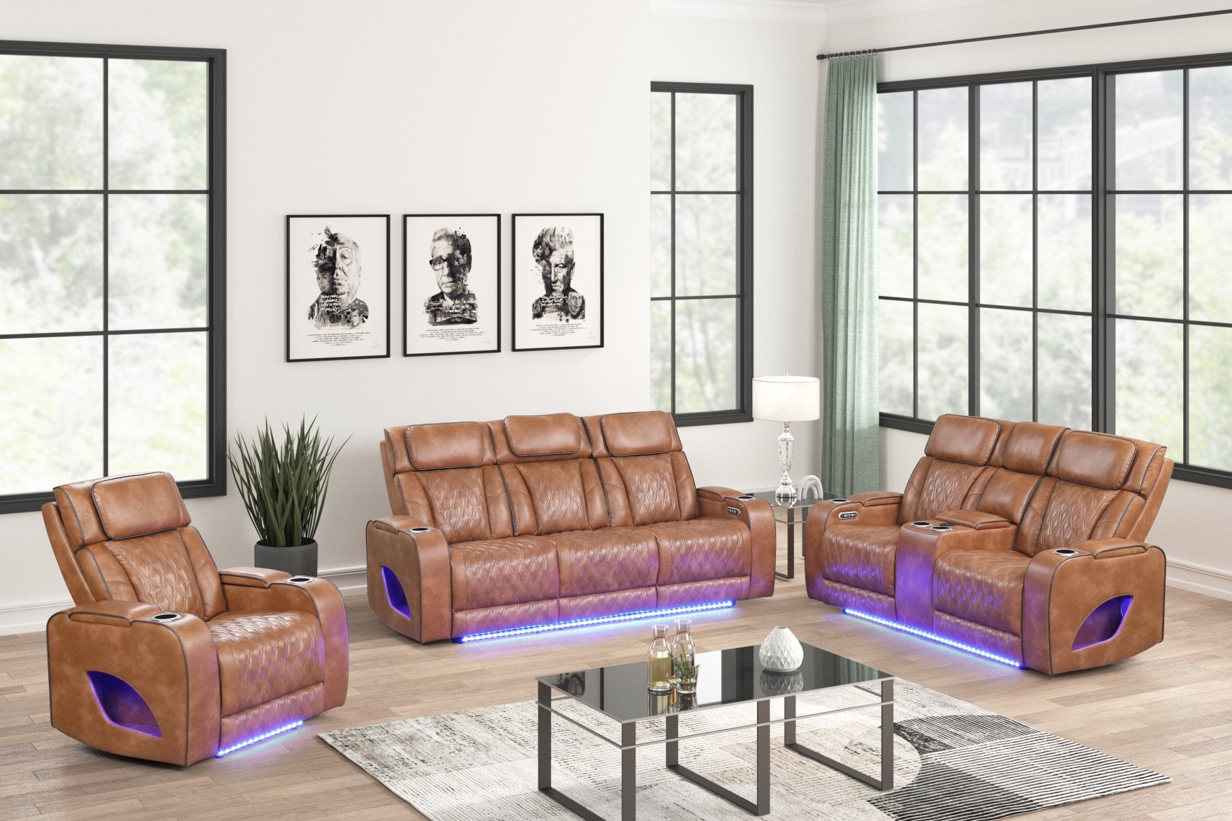 AURORA POWER RECLINER SECTIONAL