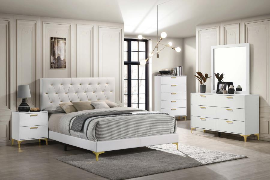 Kendall 5 Piece Bedroom Set White