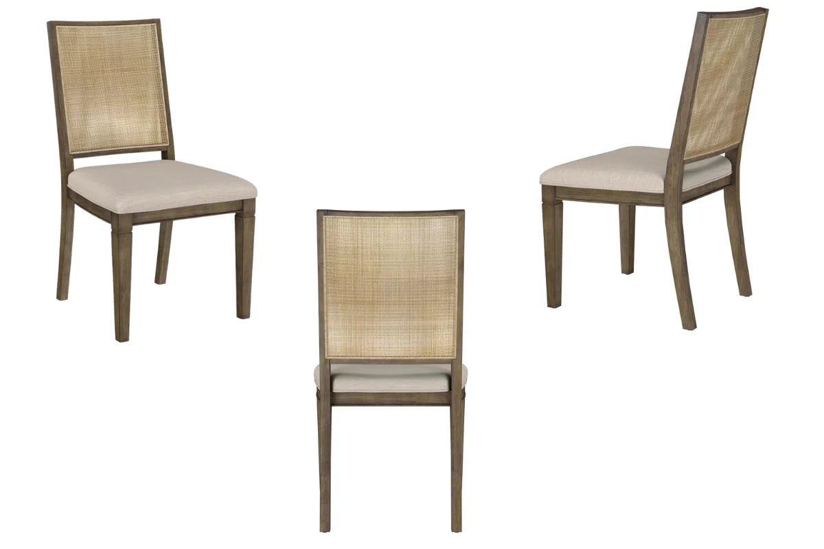 Matisse 5-Piece Rectangular Dining Set Light Brown