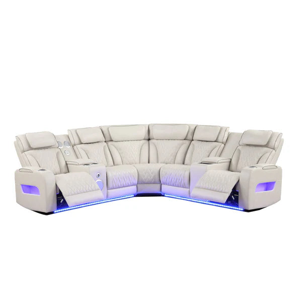Skyline Reclining sectional Sand