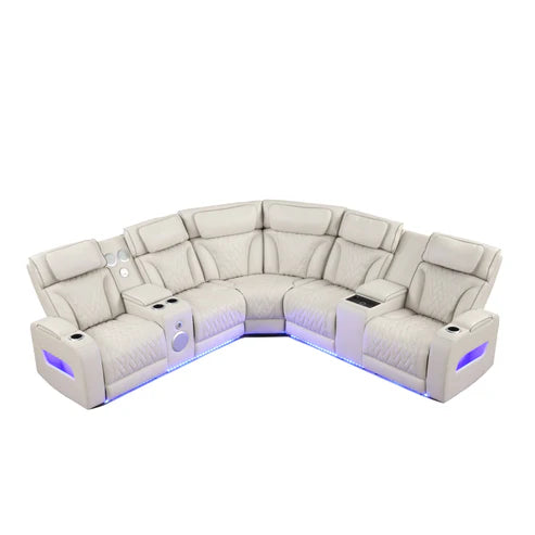 Skyline Reclining sectional Sand
