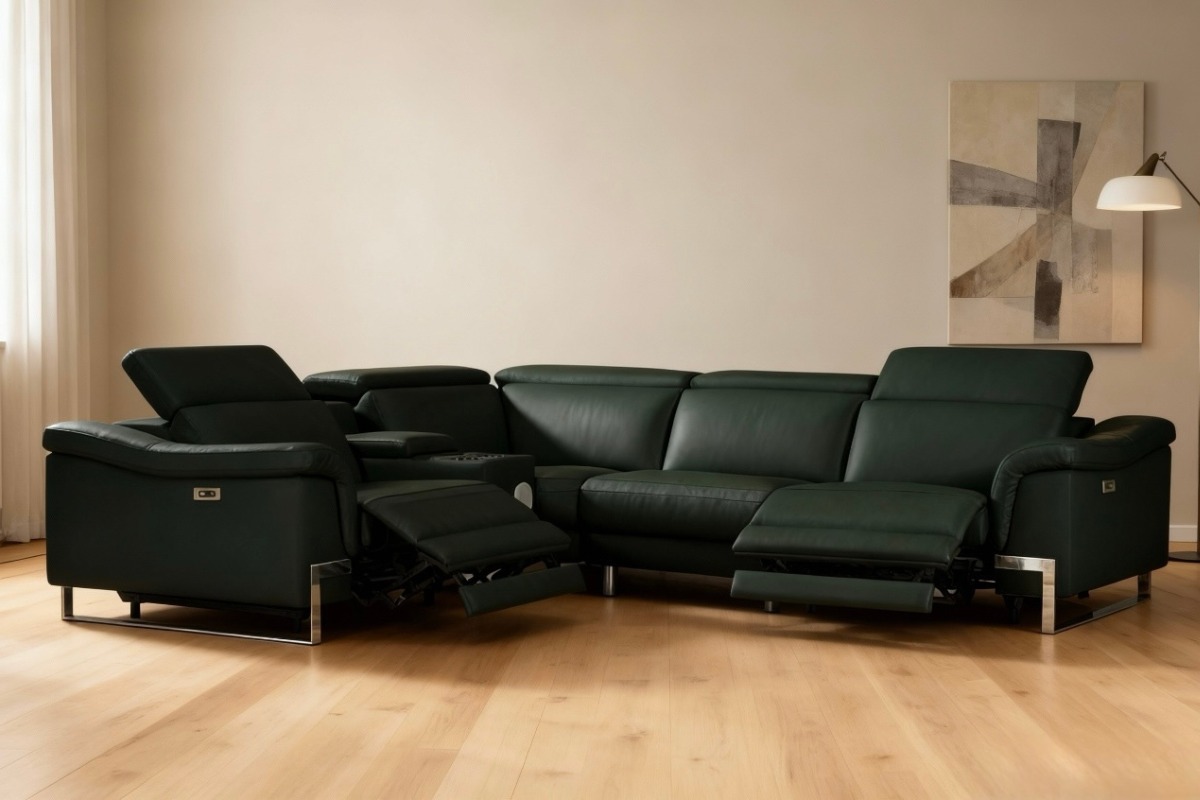 Spartacus Power Recliner Sectional
