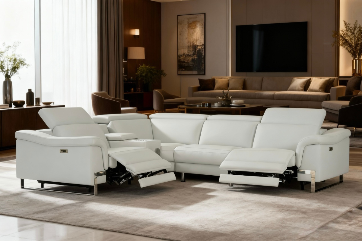 Spartacus Power Recliner Sectional