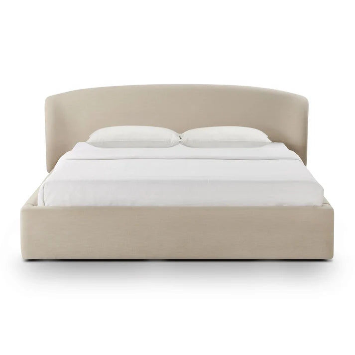 Corey Upcycled Performance Linen Storage Bed