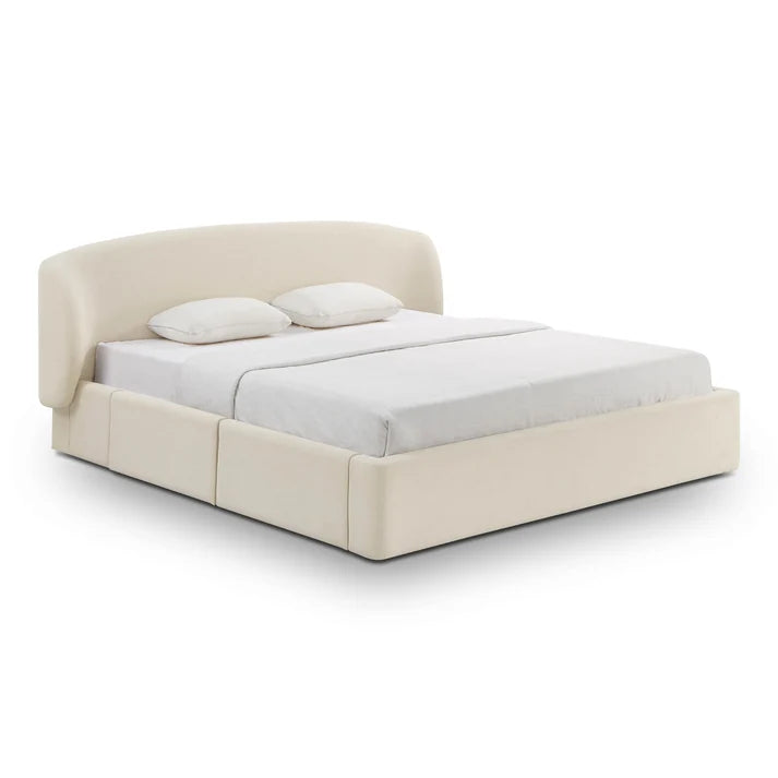 Corey Upcycled Performance Linen Storage Bed