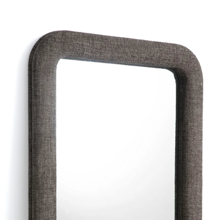 Heidi  Upholstered Oversized Floor Mirror