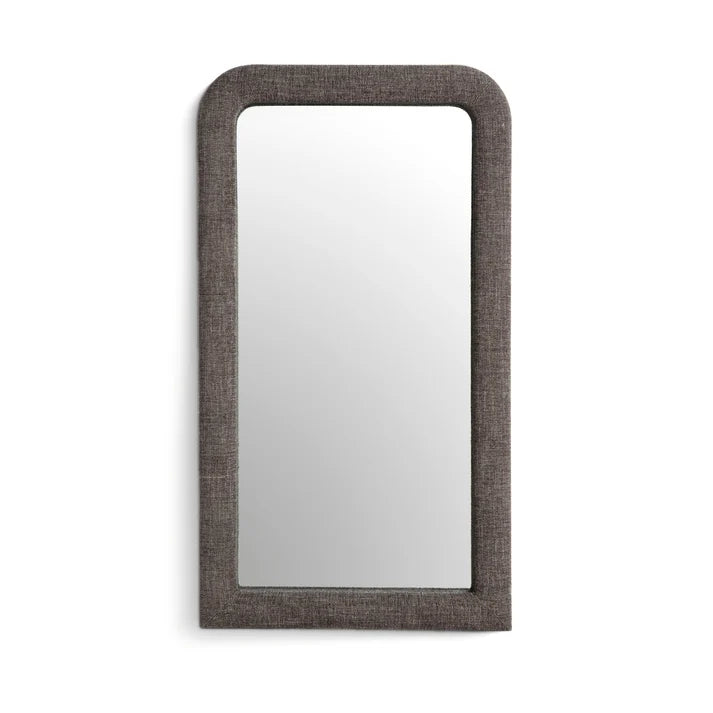 Heidi  Upholstered Oversized Floor Mirror