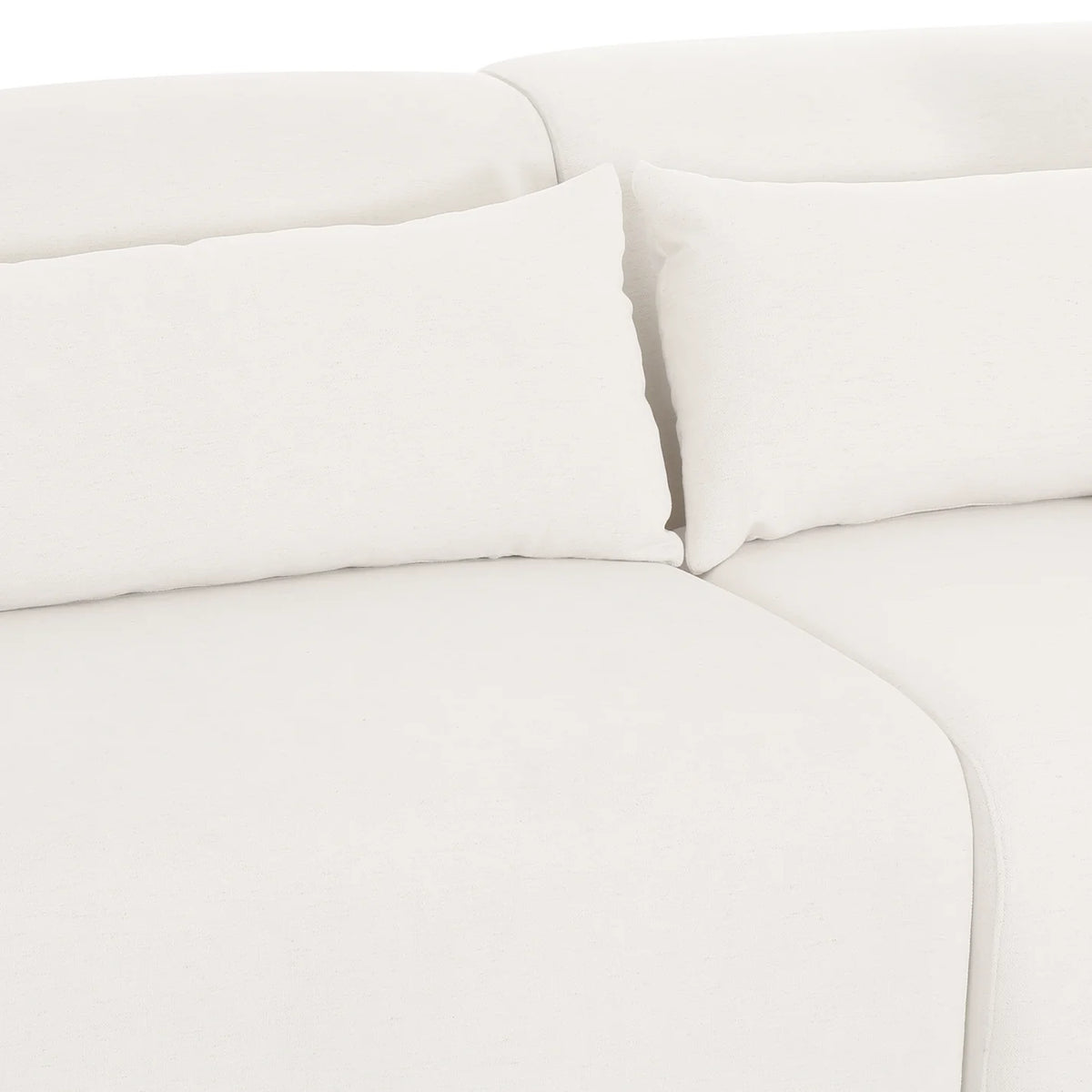 Tarra 3-Piece Cream Performance Chenille Modular Sectional