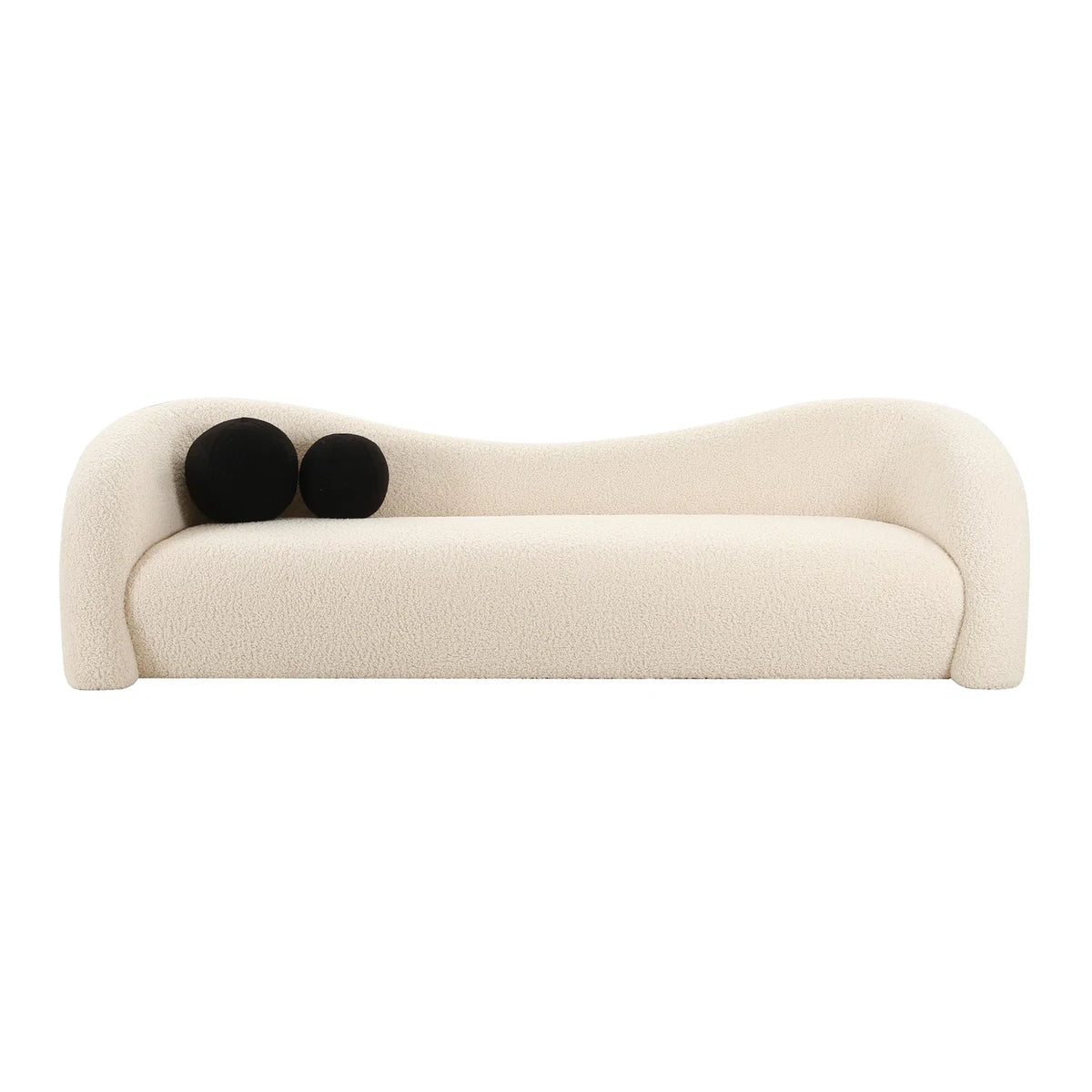 Leonie Faux Shearling Sofa (84"-103")