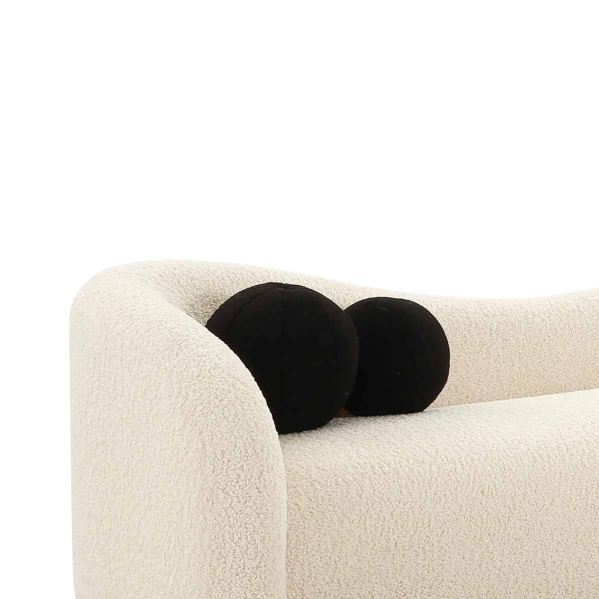 Leonie Faux Shearling Sofa (84"-103")