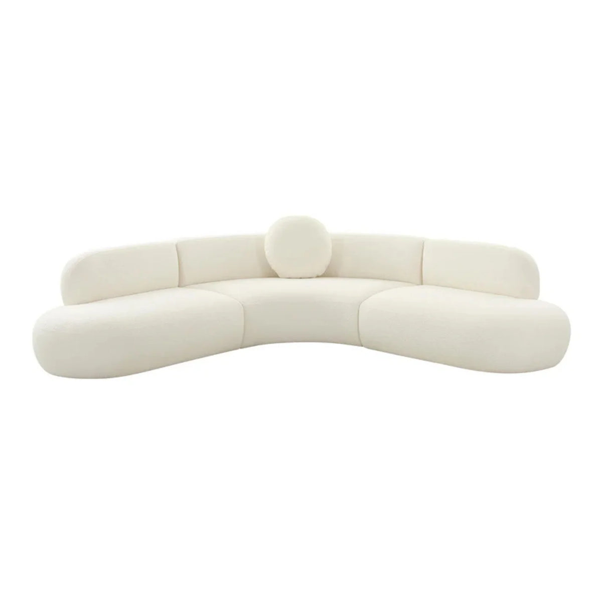 Broohah 3-Piece Performance Fabric L-Shaped Sectional