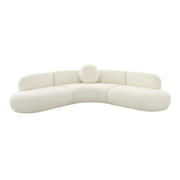 Broohah 3-Piece Performance Fabric L-Shaped Sectional