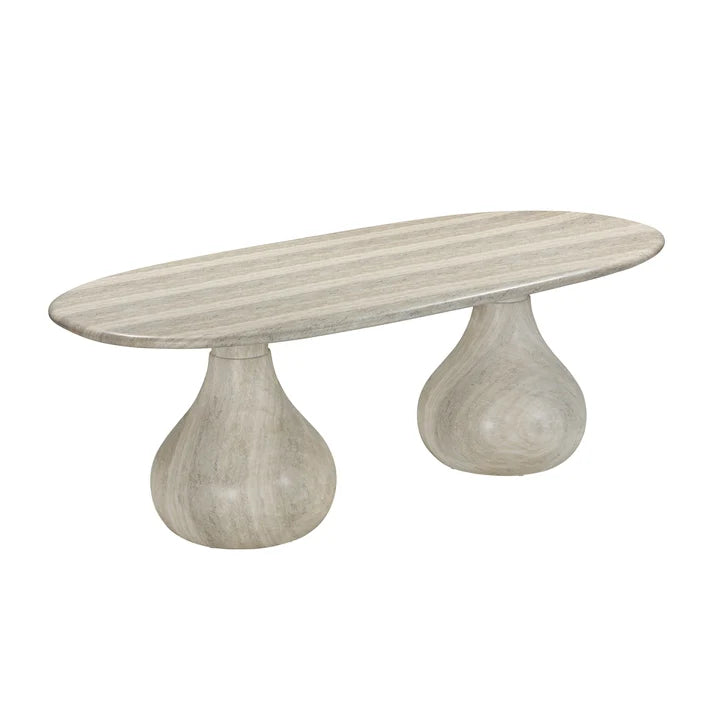 Smooch 87" Concrete Indoor/Outdoor Dining Table