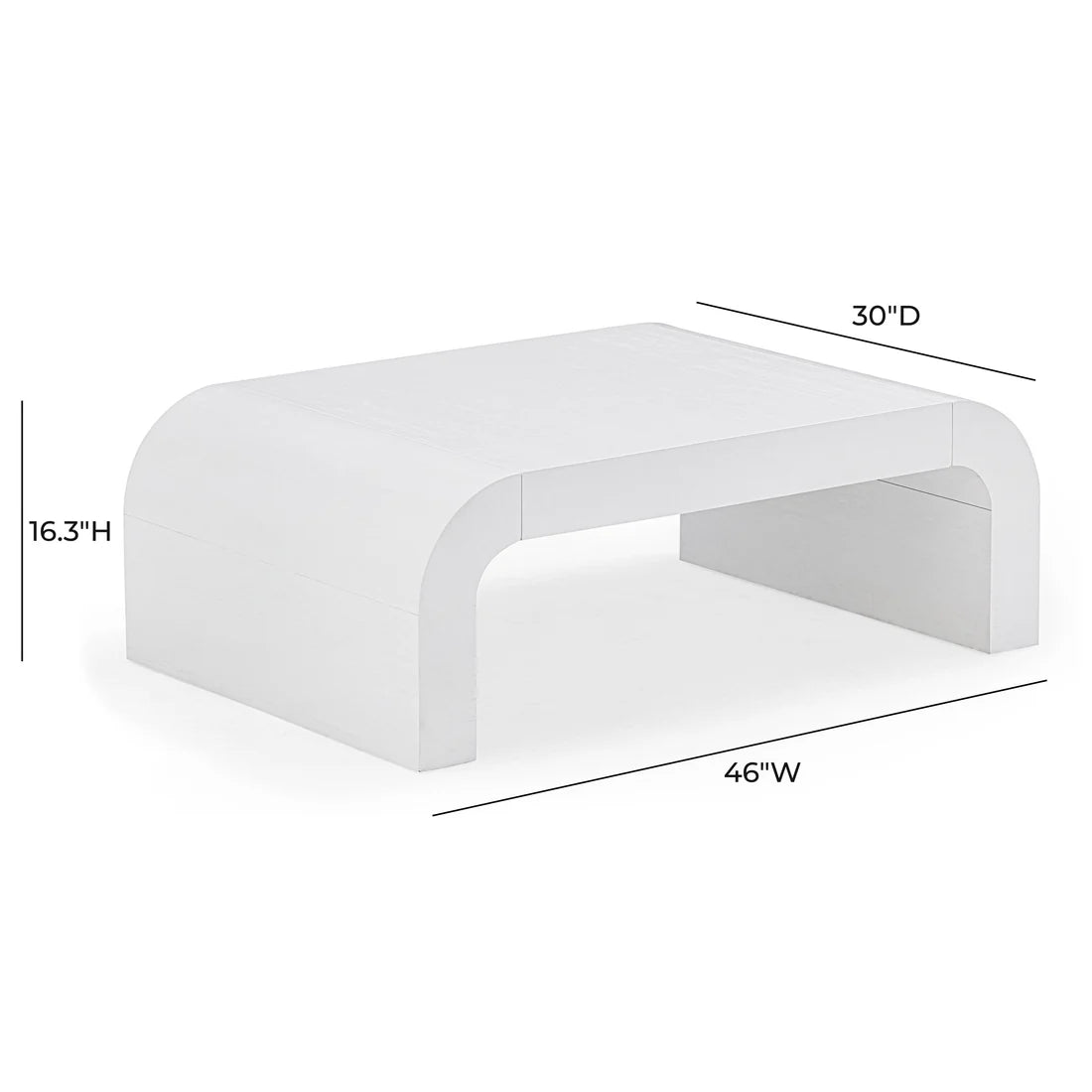 Hump 46" Arched Coffee Table
