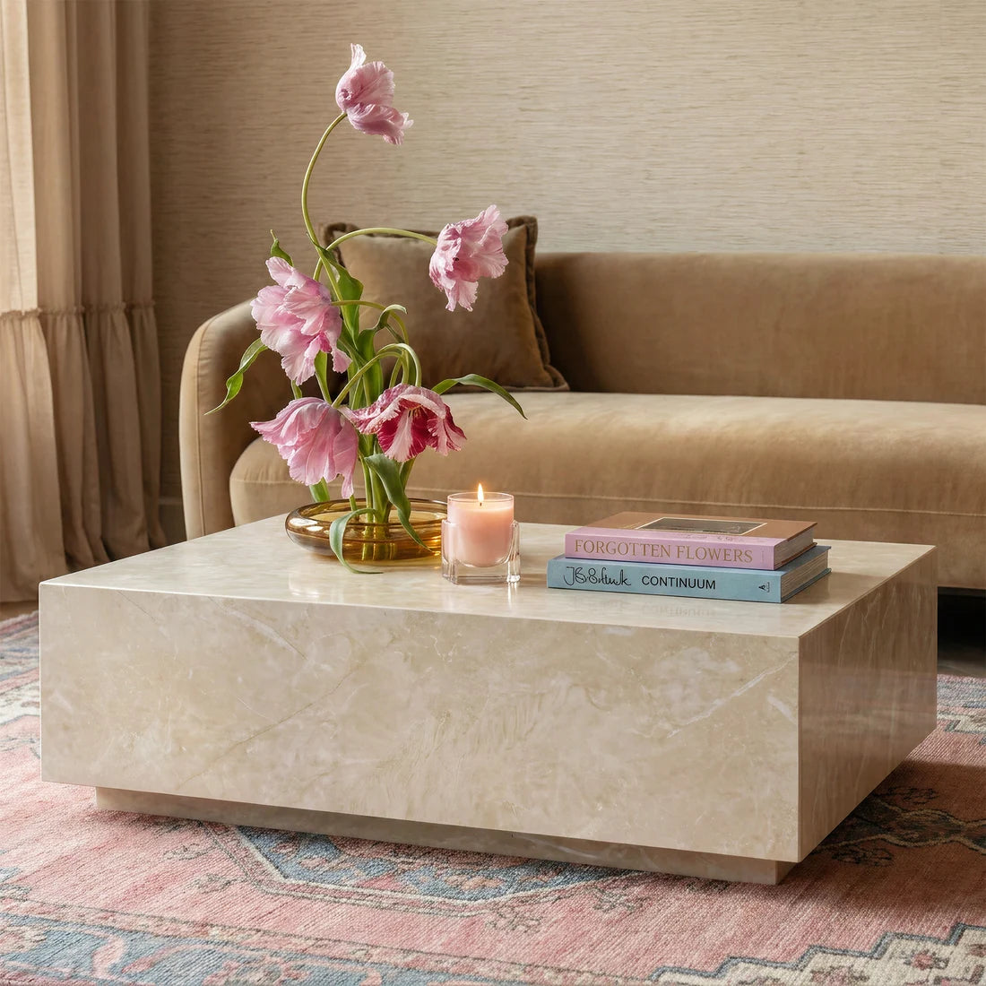 Romy 47" Rectangular Coffee Table