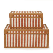 Kora Cotton Jute Contract-Grade Keepsake Box Set