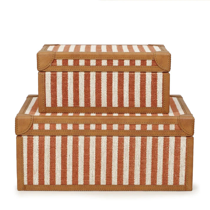 Kora Cotton Jute Contract-Grade Keepsake Box Set