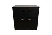 ALLEGRO 2-DRAWER NIGHTSTAND BLACK MATTE