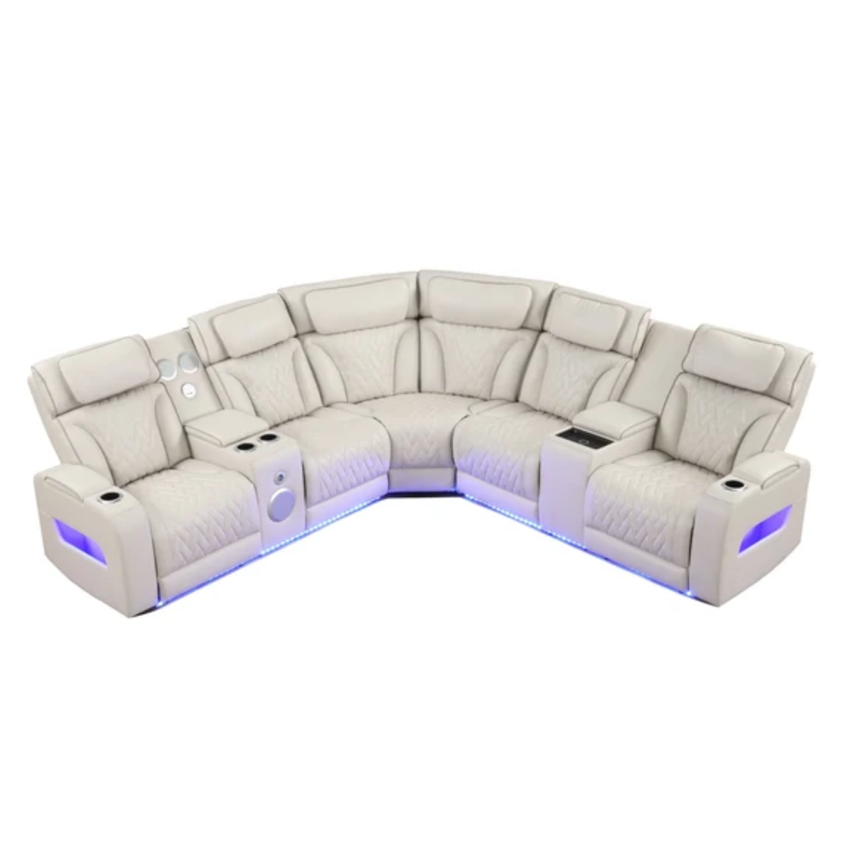 Skyline Reclining sectional Sand