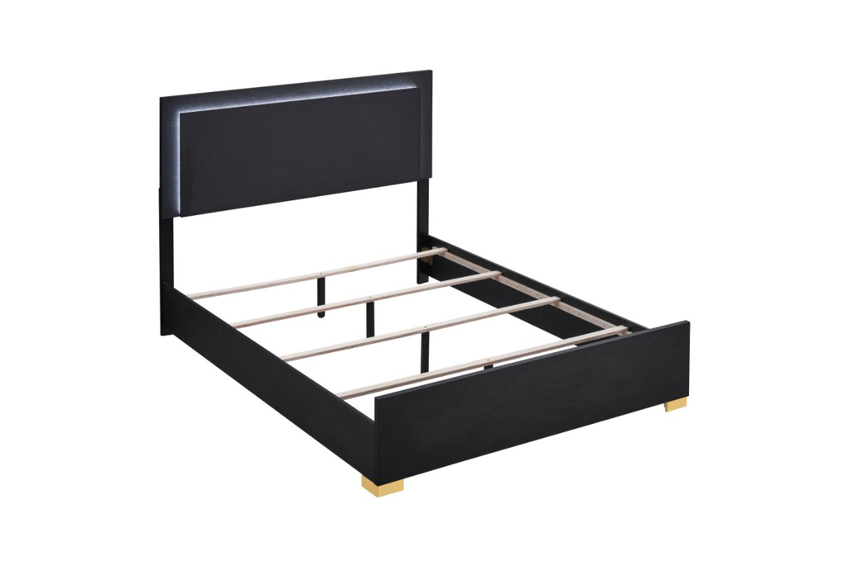 MARCELINE  BEDROOM SET BLACK