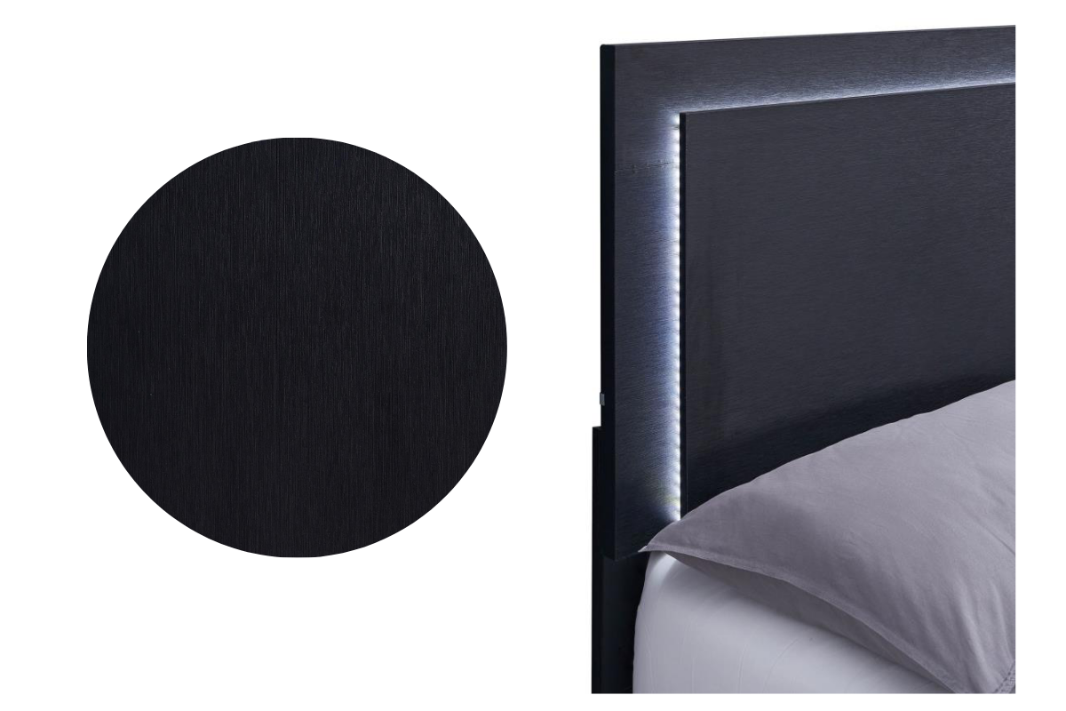 MARCELINE  BEDROOM SET BLACK