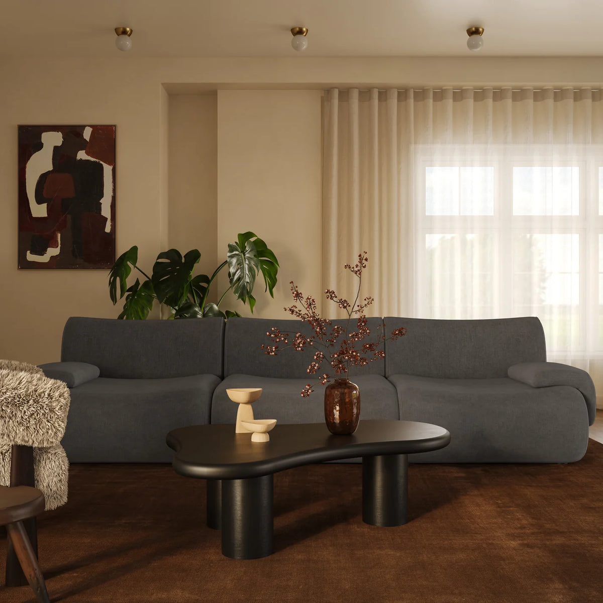 Zenith 117" Modular Sofa