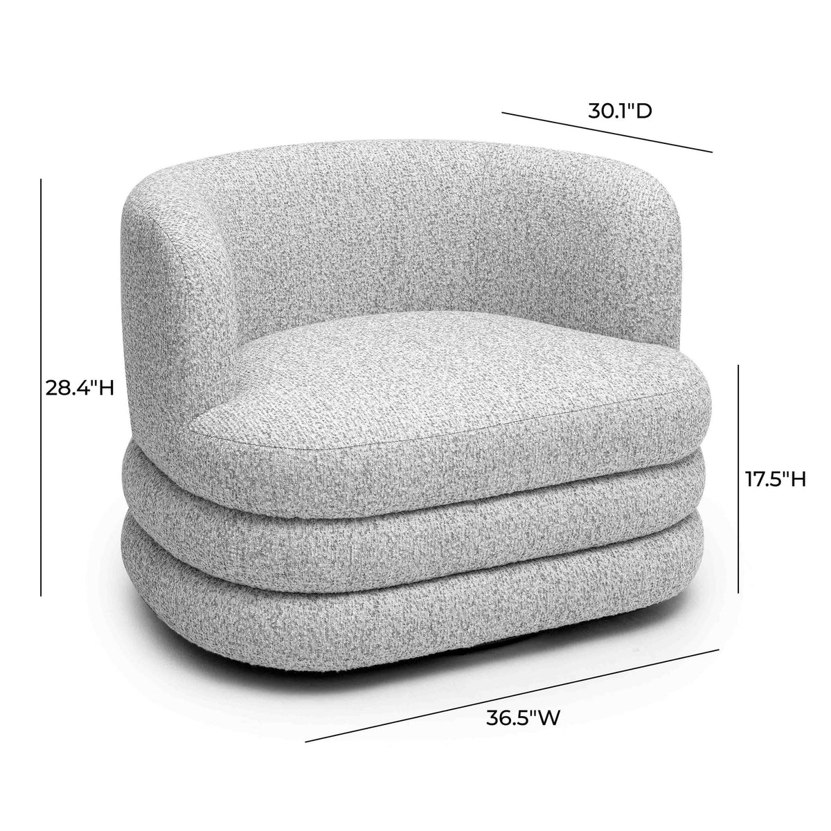 Astor Swivel Hotel Lounge Chair