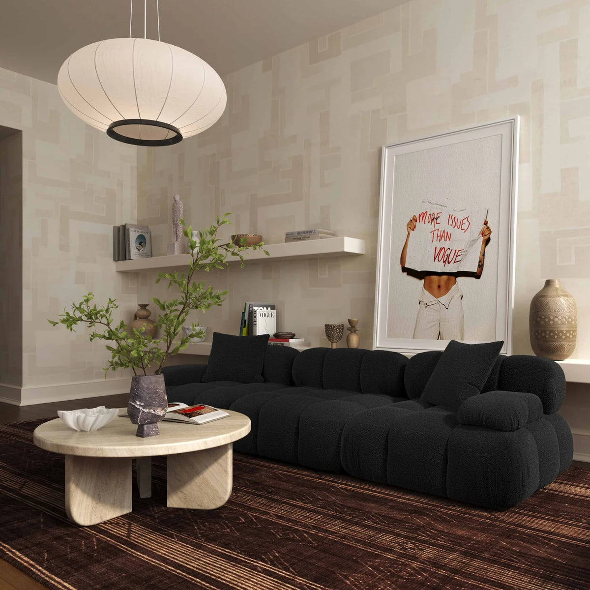 Calliope 118" Modular Sofa