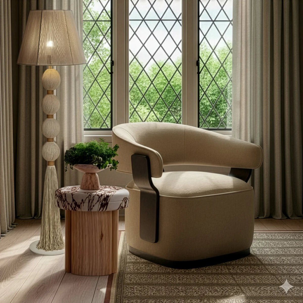 Madison Performance Swivel Accent Chair