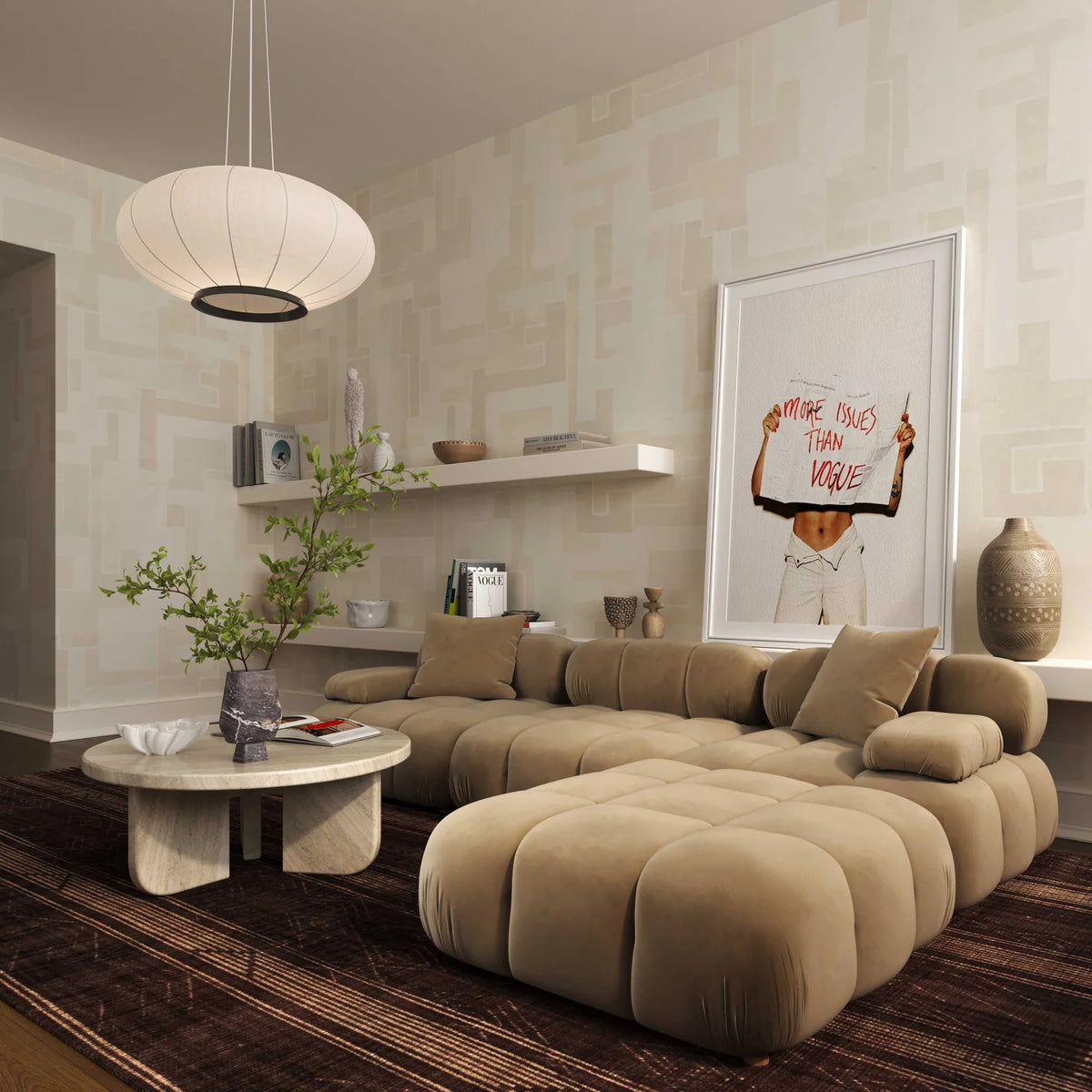 Calliope 4-Piece Performance Modular Sectional